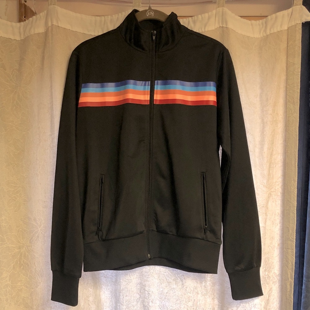 Forever 21 Hoodless Zip-up Jogger Sweater